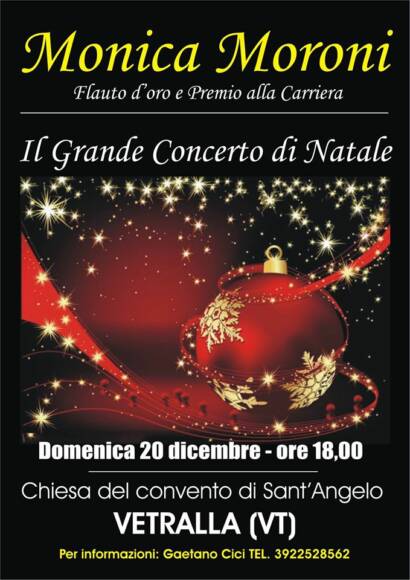 concerto natale monicamoroni - Monica Moroni flautista